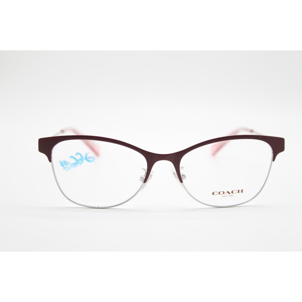 NEW COACH HC 5111 9348 RED SHINY SILVER PINK AUTHENTIC EYEGLASSES 53-17 - Picture 2 of 4